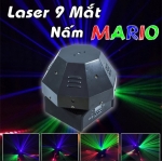 Thanh lý Laser bánh ú 9 mắt laser siêu sáng đẹp cho phòng karaoke Bar